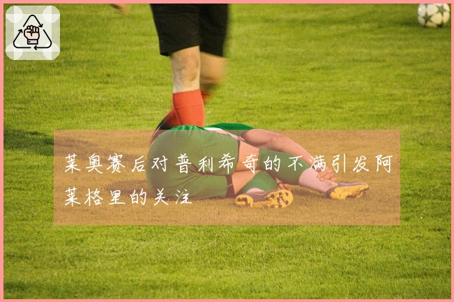 莱奥赛后对普利希奇的不满引发阿莱格里的关注